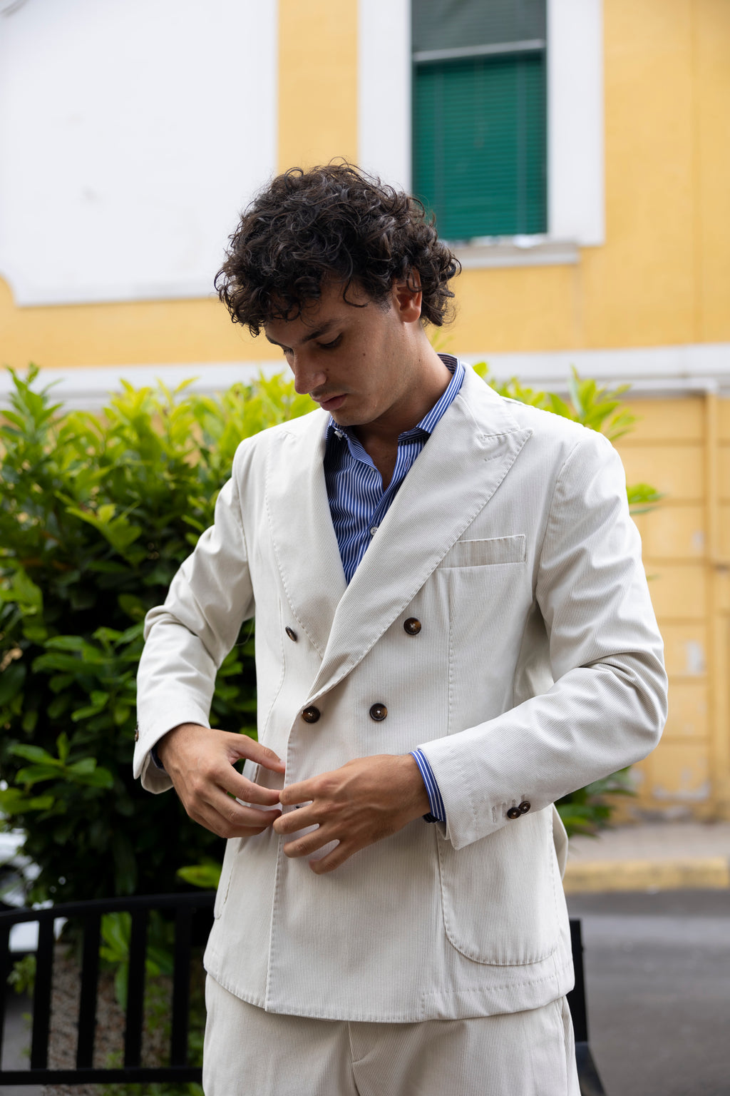 Abito Velluto Bianco