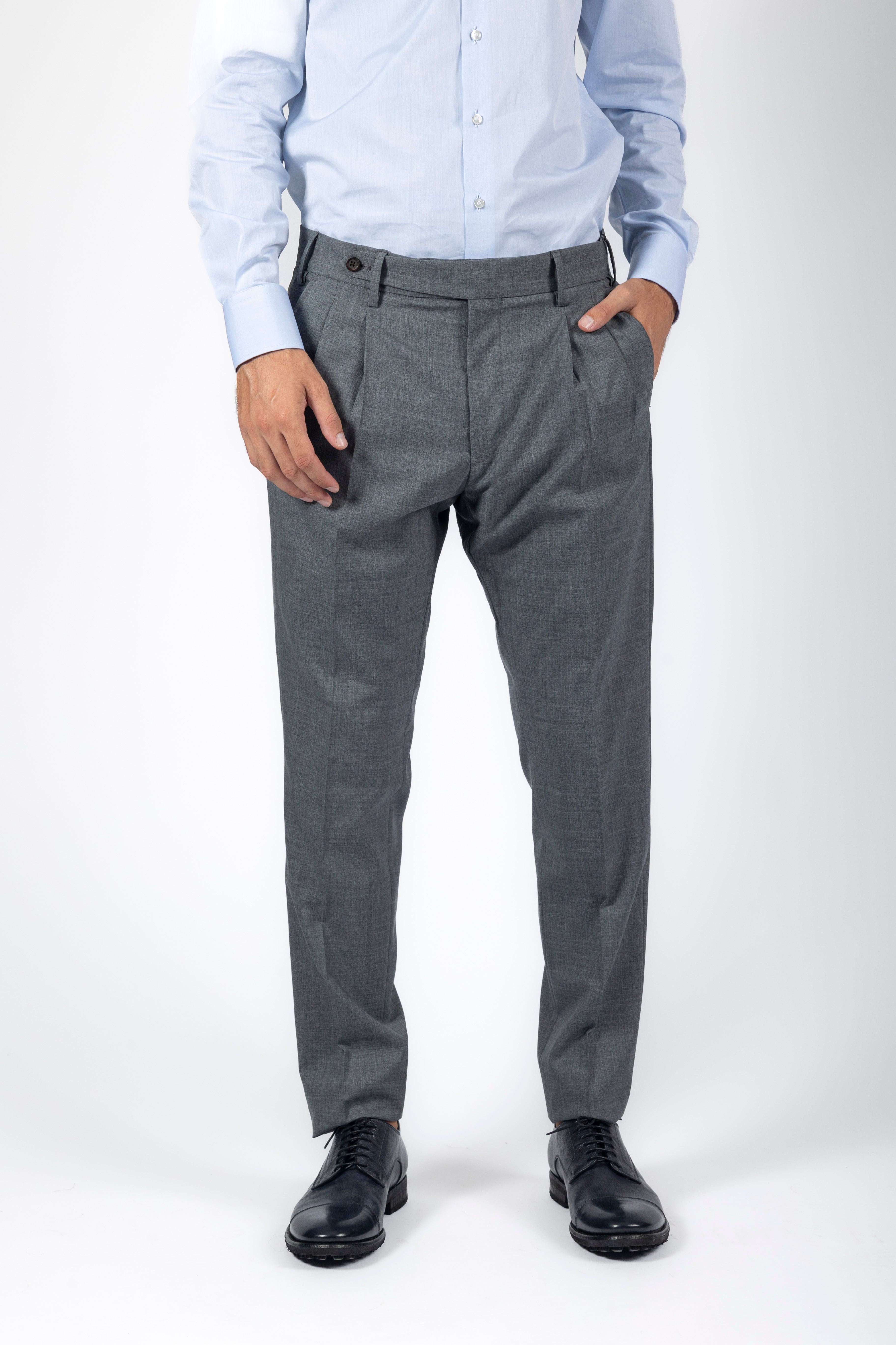 Pantalone doppia Pinces