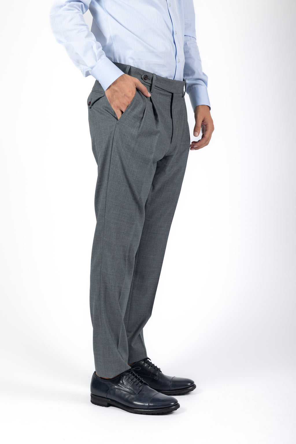 Pantalone doppia Pinces