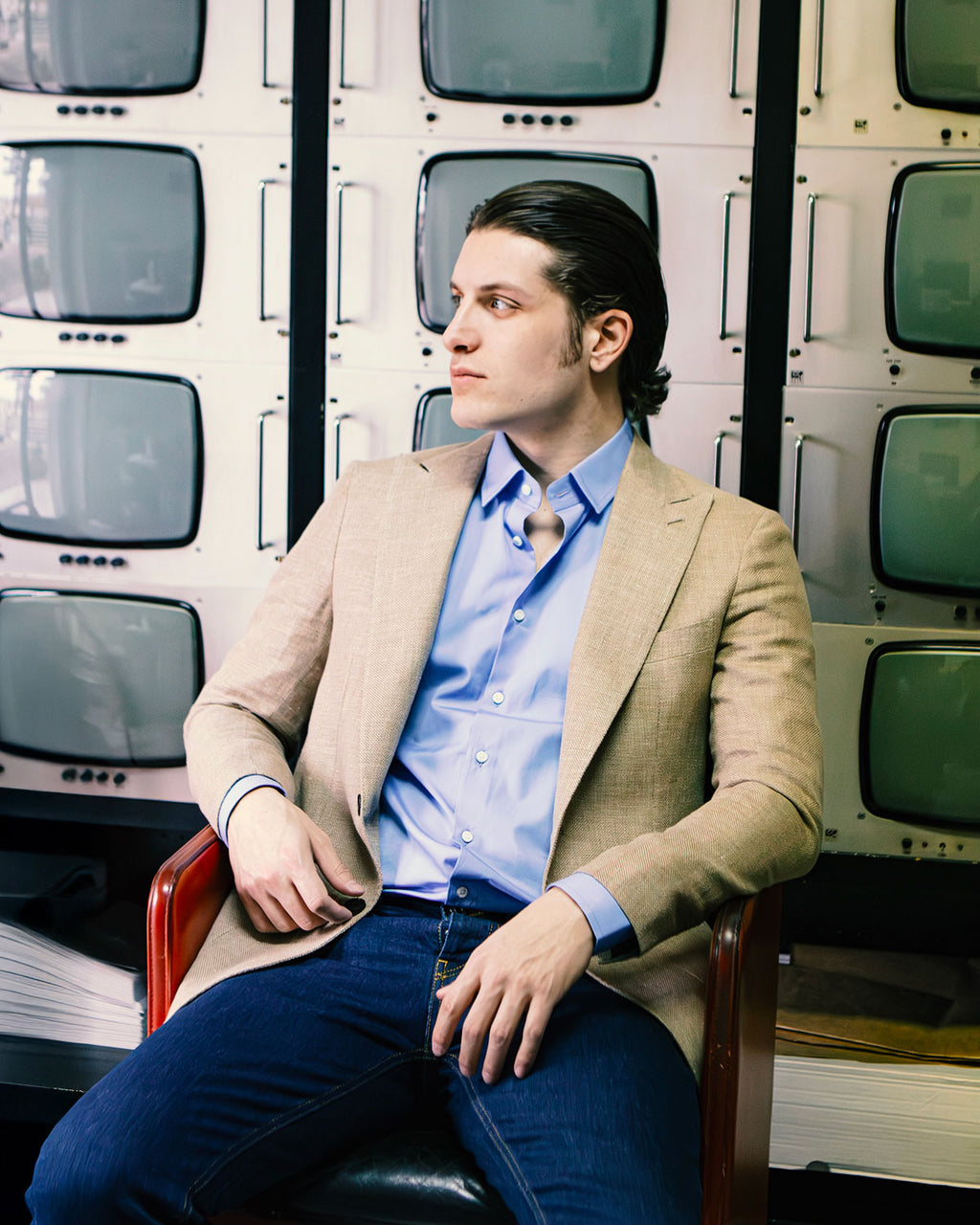 Giacca Lino & Lana Vergine – Sfoderata, Lancia e Look Casual Chic