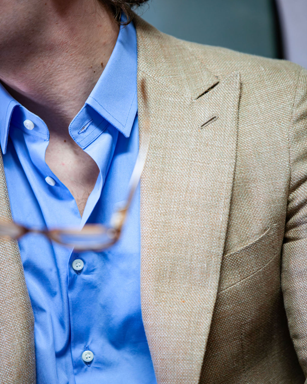 Giacca Lino & Lana Vergine – Sfoderata, Lancia e Look Casual Chic