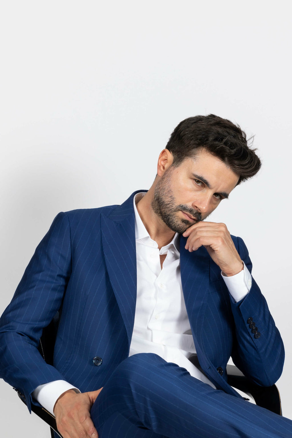 Abito Doppiopetto Gessato