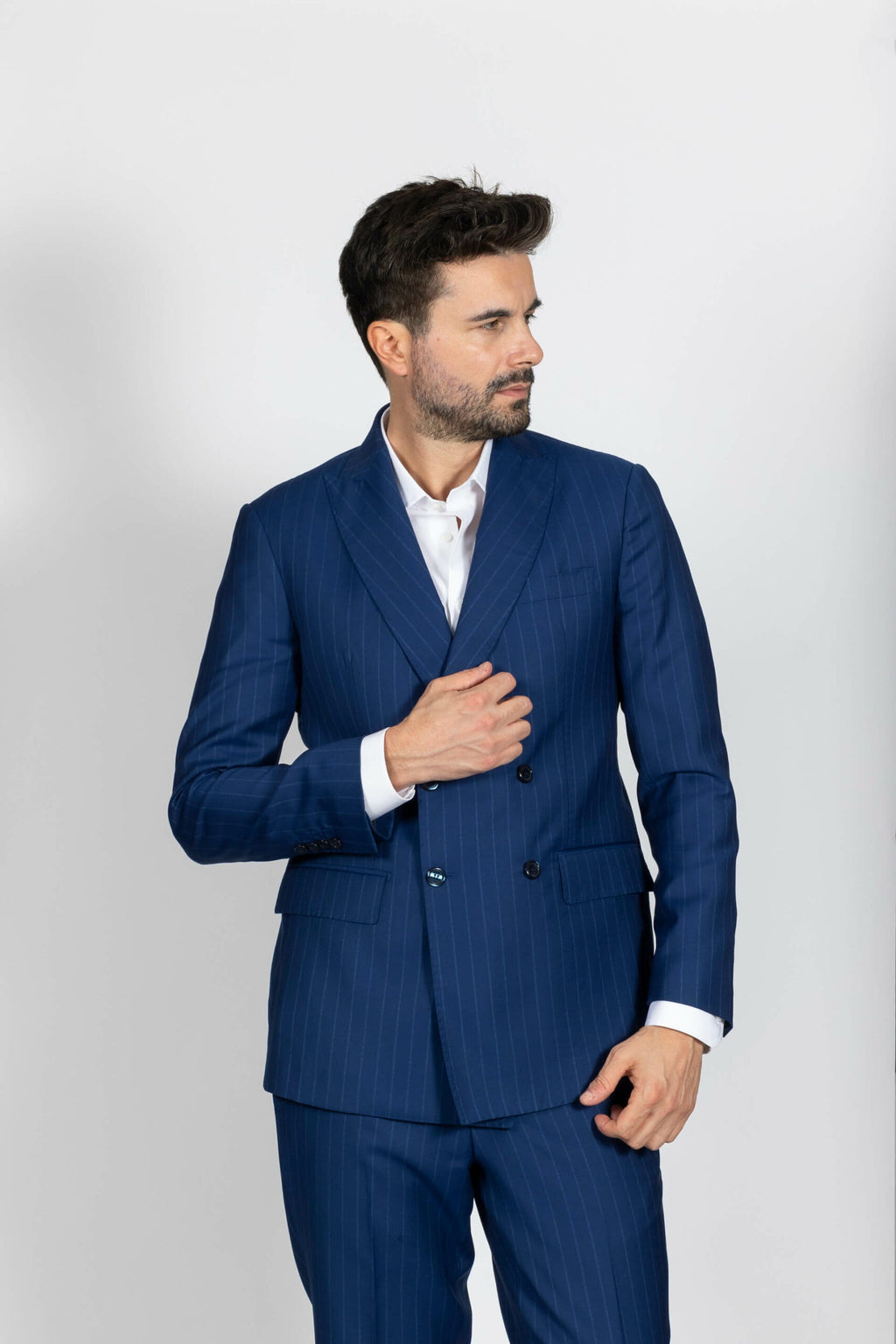 Abito Doppiopetto Gessato